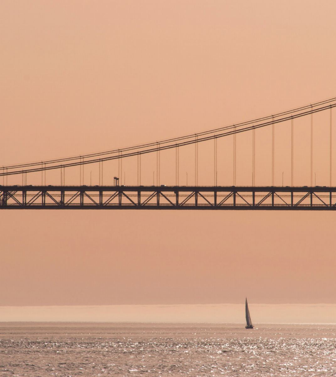 Sunset over the Tagus
