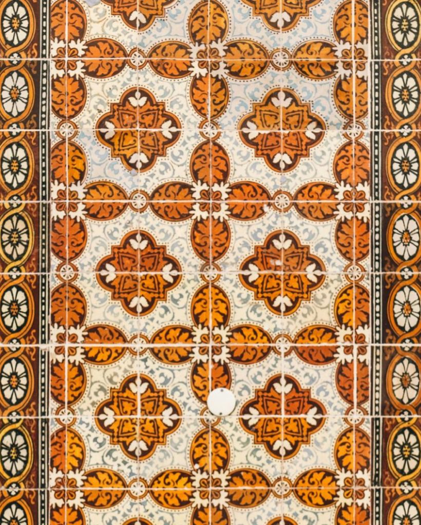 Tiles on a Lisbon facade