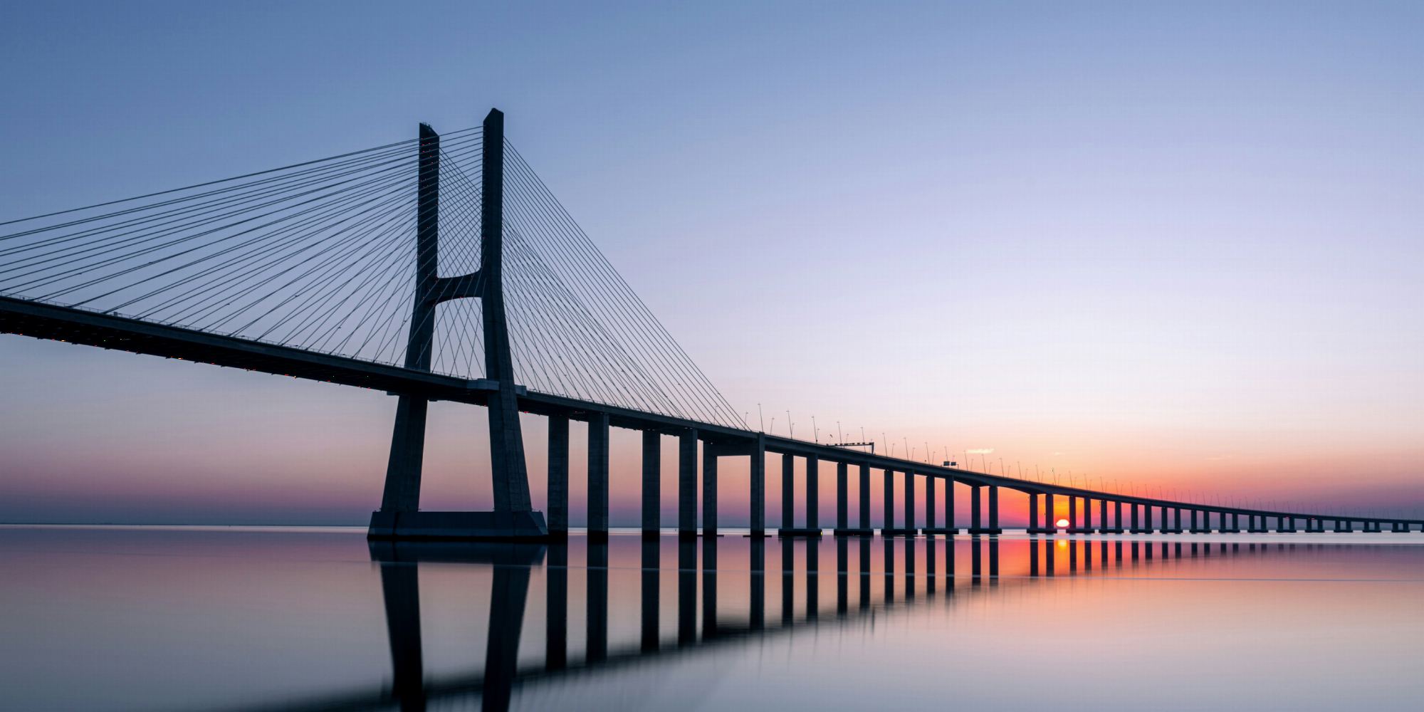 The Vasco da Gama Bridge over the Tagus